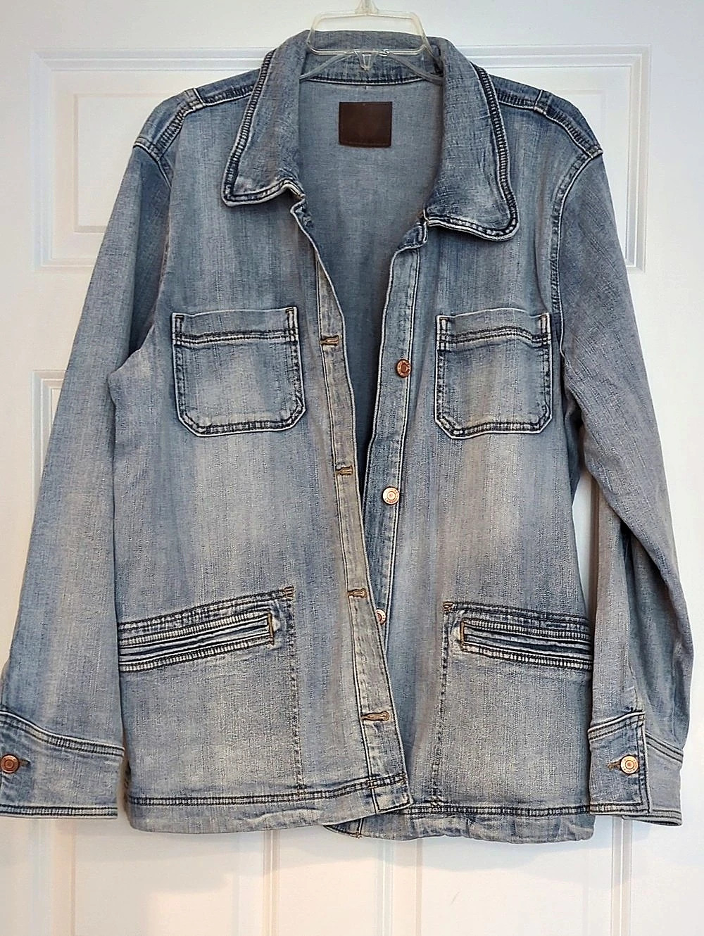 Maurices Women's Blue Denim Jean Jacket